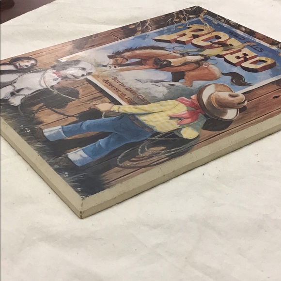 Vintage Child’s Rodeo hard print - Picture 6 of 8